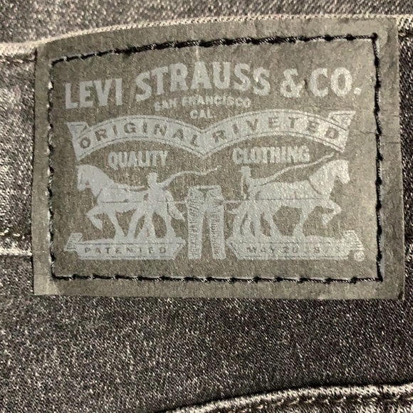 Levi’s 721 women’s size 27 charcoal high rise skinny denim Stretch Jeans. - Picture 14 of 15
